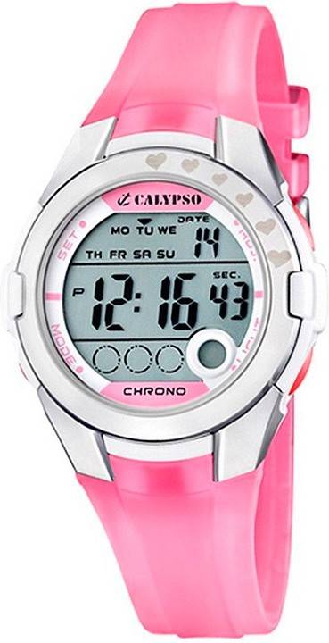 Reloj Calypso Niña k55712 digital infantil goma rosa