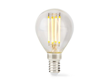 Bombilla Nedis LED E14 G45 4,5W 470lm 2700k Regulable 1 un