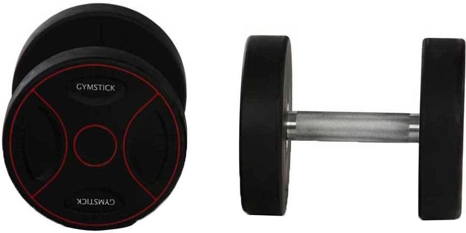 Pack 2 Mancuernas GYMSTICK Pro Pu Dumbbells (Peso 45Kg)