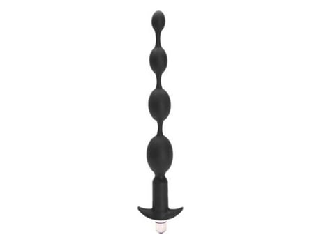 Bolas Anales Tantus Vibrador Negro Silicona Silicona/ABS