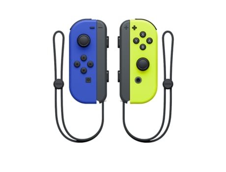 Joy-Con (L)/(R) para controladores Switch, captura de pantalla: azul/amarillo