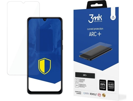 Protector Cristal Templado Samsung Galaxy A32 5G 3MK Arc Plus