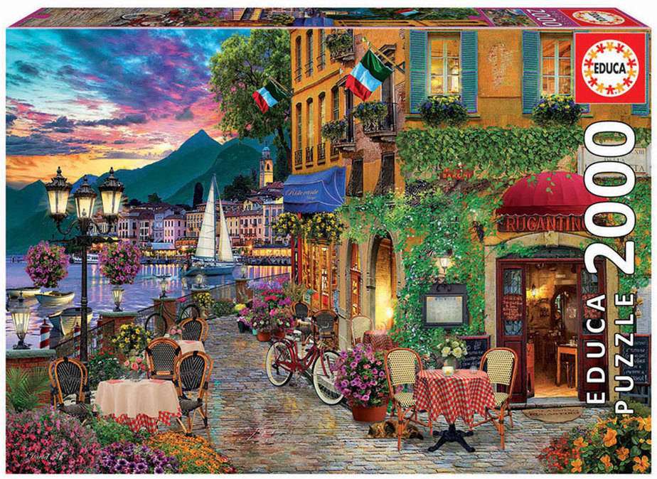 Puzzle EDUCA 2000 Italian Fascino (Edad Mínima: 12 Años - 2000 Piezas)