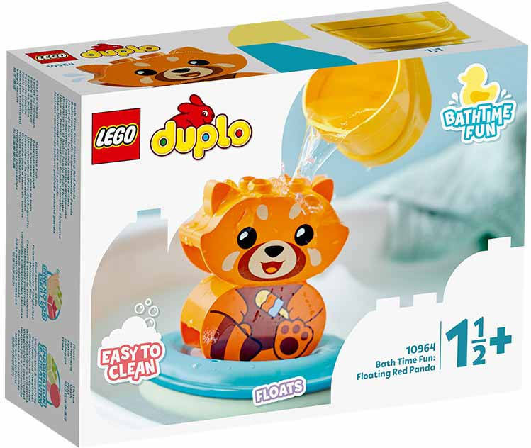 LEGO LEGO Duplo: diversión en el baño panda rojo (Edad Mínima: 1)