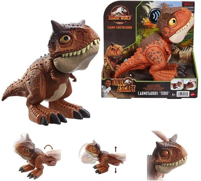 Figura de Brincar MATTEL Carnotaurus Toro Dino Escape (Edad Mínima: 3)