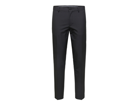 Pantalones Traje para Hombre SELECTED (42 - Negro)