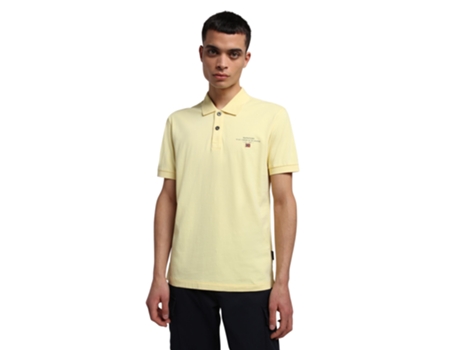 Polo de Hombre NAPAPIJRI Elbas Tam Jersey Amarillo (M)