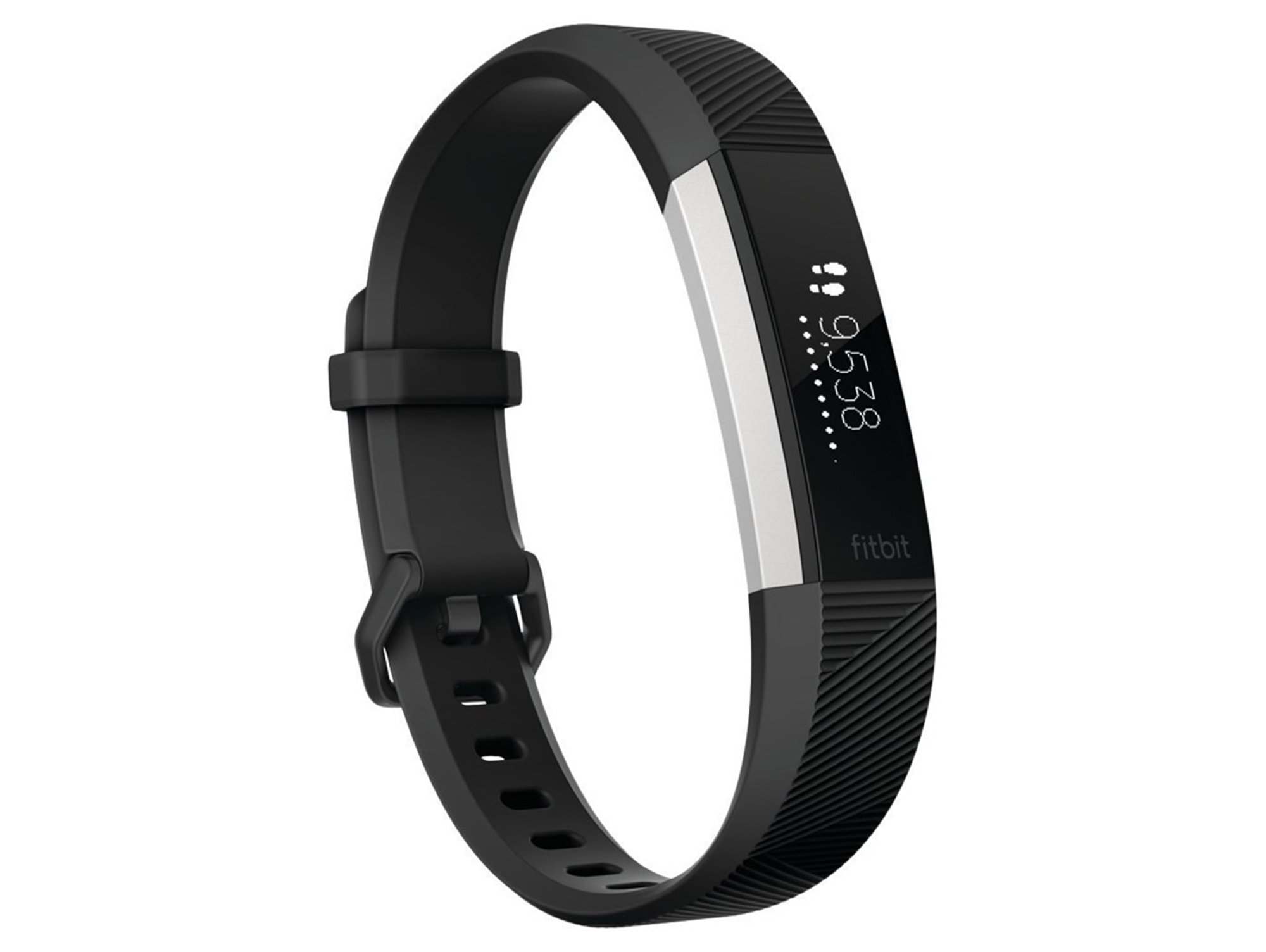 Pulsera de actividad FITBIT Alta HR S (Bluetooth - Hasta 7 días de autonomía - Resistente al agua - Negro)