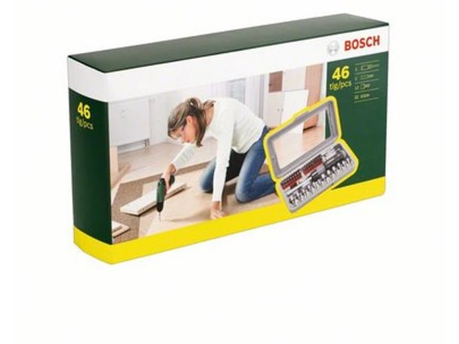 Bosch 2607019504 Set bricolaje 46 uds atornillar y colores 2 607 019 504