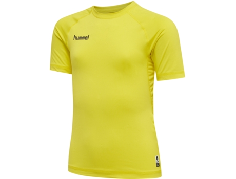 Camiseta de Niña HUMMEL Amarillo (10 años)