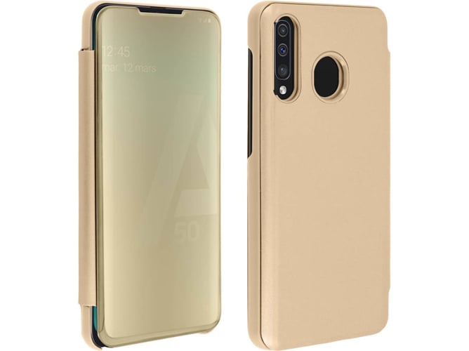 Funda Samsung Galaxy A50 AVIZAR Mirror Dorado