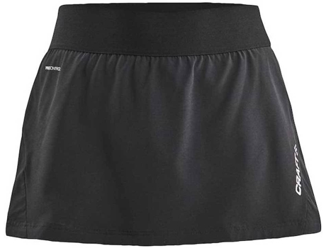 Falda para Mujer CRAFT Pro Control Impact Negro para Tenis (XS)