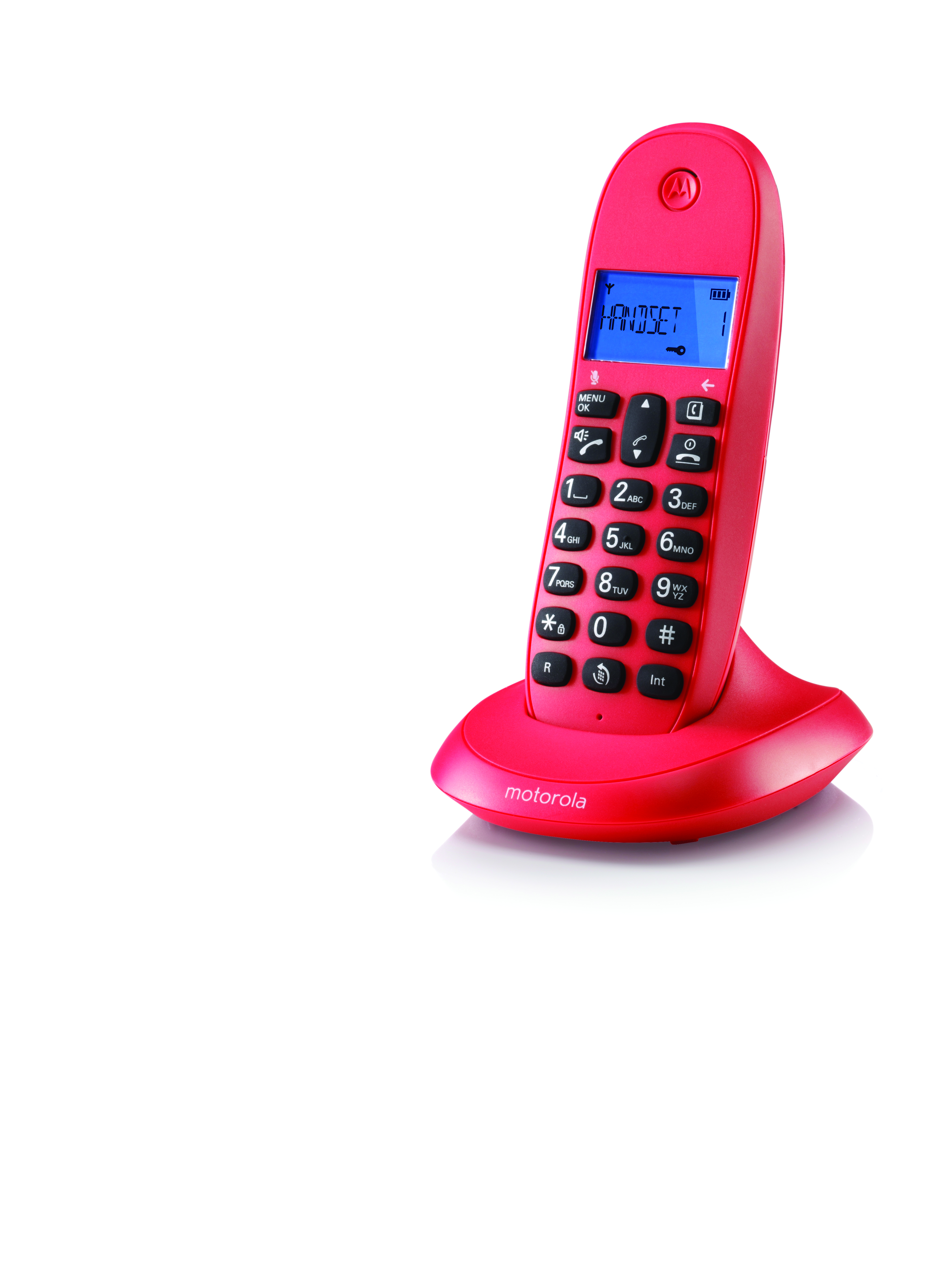 Teléfono Inalámbrico MOTOROLA Lite C1001LB Rojo