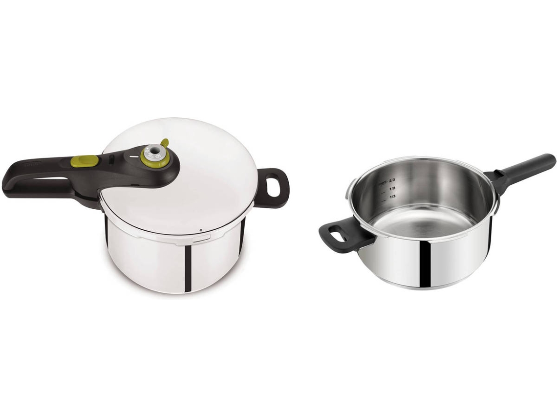 Olla de Pressión TEFAL Secure Neo (6 L + 4 L)