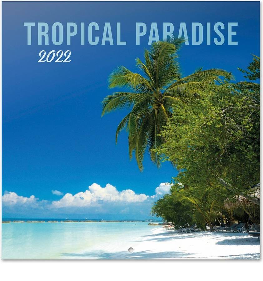 Calendario ERIK EDITORES 2022 30X30 Tropical Paradise