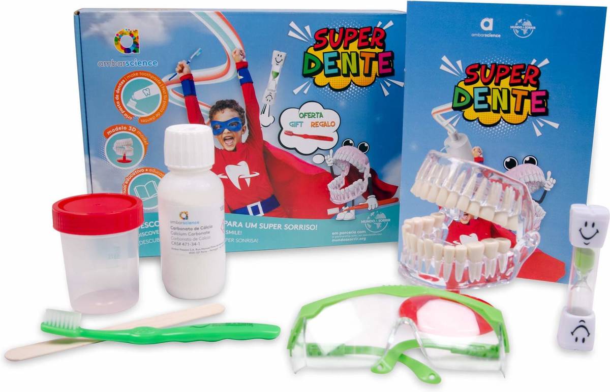 Kit de Ciencia AMBARSCIENCE Super Diente (Edad Minima: 6 años)