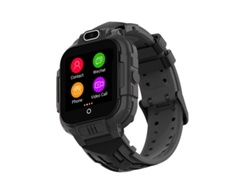 S/MARCA Smartwatch Reloj inteligente WIFI 4G con posicionamiento GPS para estudiantes DF52 (negro)