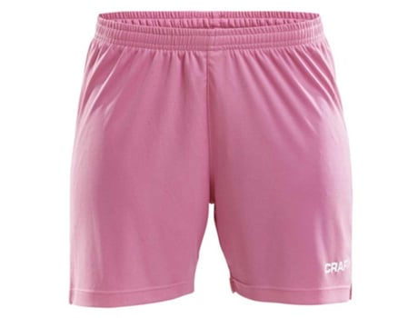 Pantalones para Mujer CRAFT Squad Solid Rosa para Fitness (M)