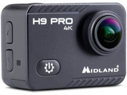 Action Cam MIDLAND H9 Pro (4K Ultra HD - 20 MP - Wi-Fi y Bluetooth)