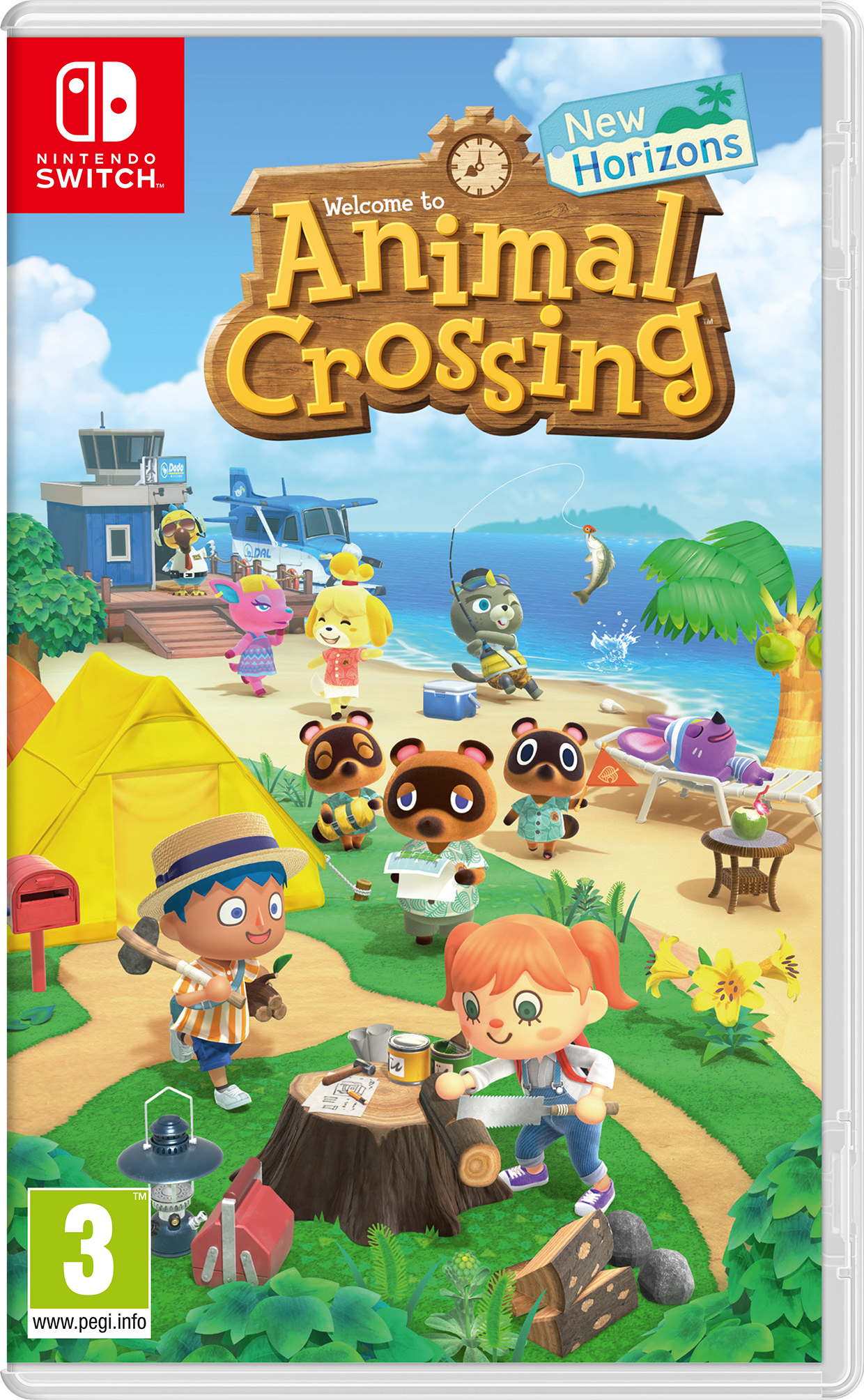 Juego Nintendo Switch Animal Crossing: New Horizons (Simulación - M12)