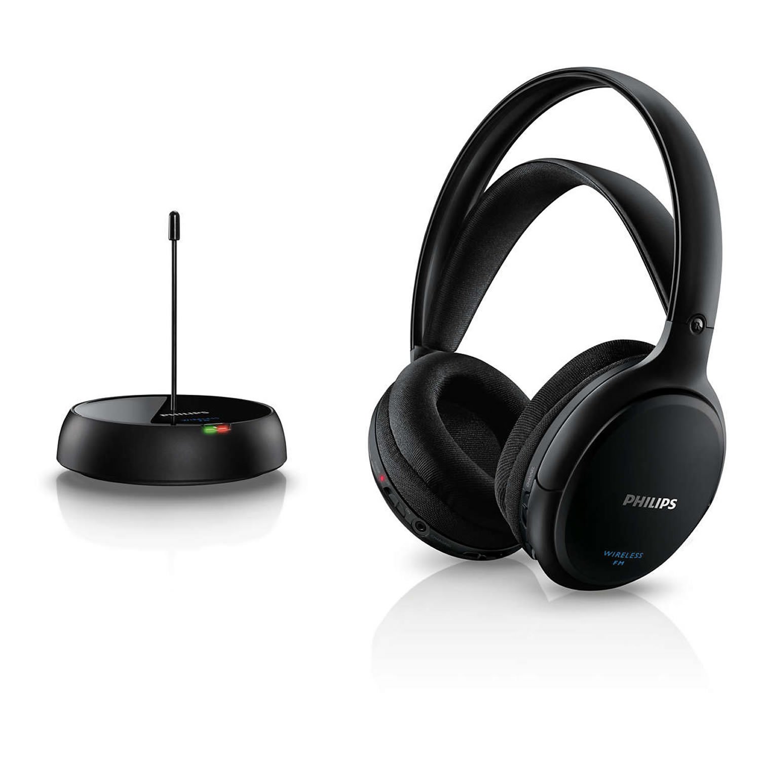 Auriculares Inalámbrico PHILIPS Shc5200 (Over Ear - Negro)