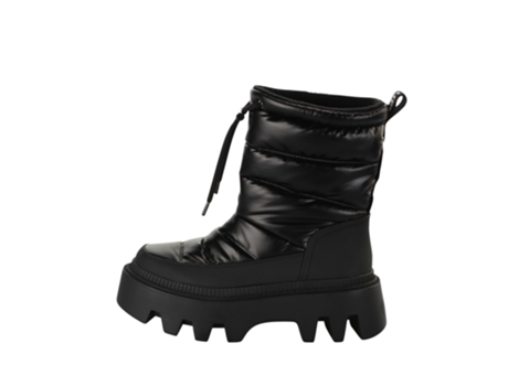 Botas de Mujer BUFFALO Flora Puffer Vegan Nylon Negro (40)