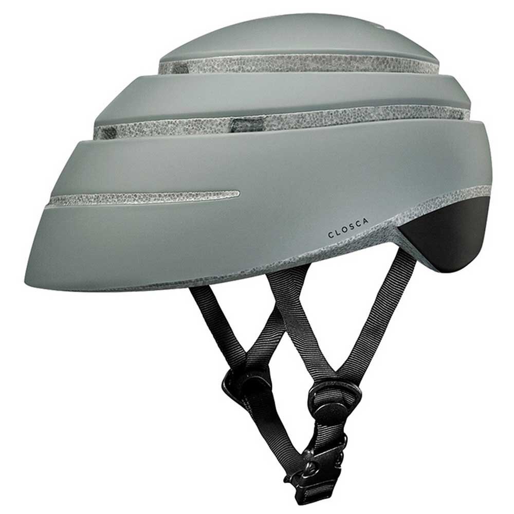 Closca Casco De bicicleta para adulto plegable helmet loop. y patinete eléctricoscooter mujer hombre unisex. fossilblackl ciclismo