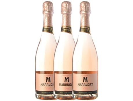 Espumante MARRUGAT Marrugat Rosé Familiar Grenache Brut Cava Reserva (0.75 L - 3 unidades)