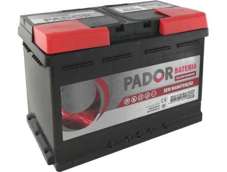 Baterías de Coche PADOR Calcium Technology (74 A -12 V -74 Ah)