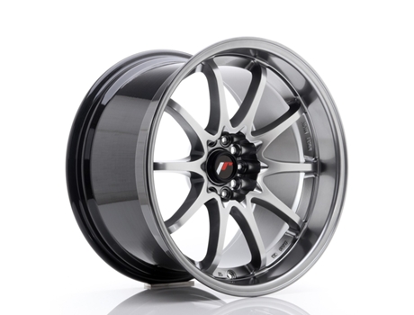 Llanta Japan Racing Jr5 18X10,5 Et 12 5X114,3 Cb 74,1 Hiper Negro