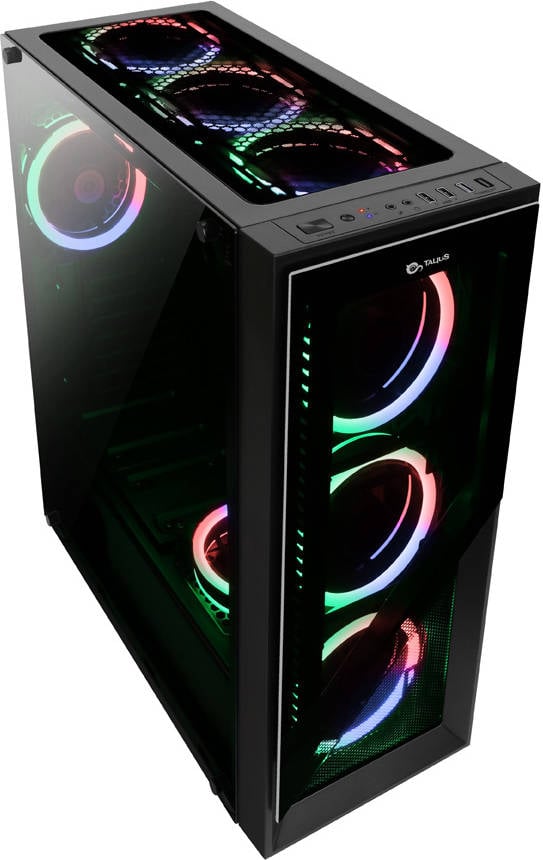 Caja PC TALIUS Valkyria (ATX Mid Tower - Negro)