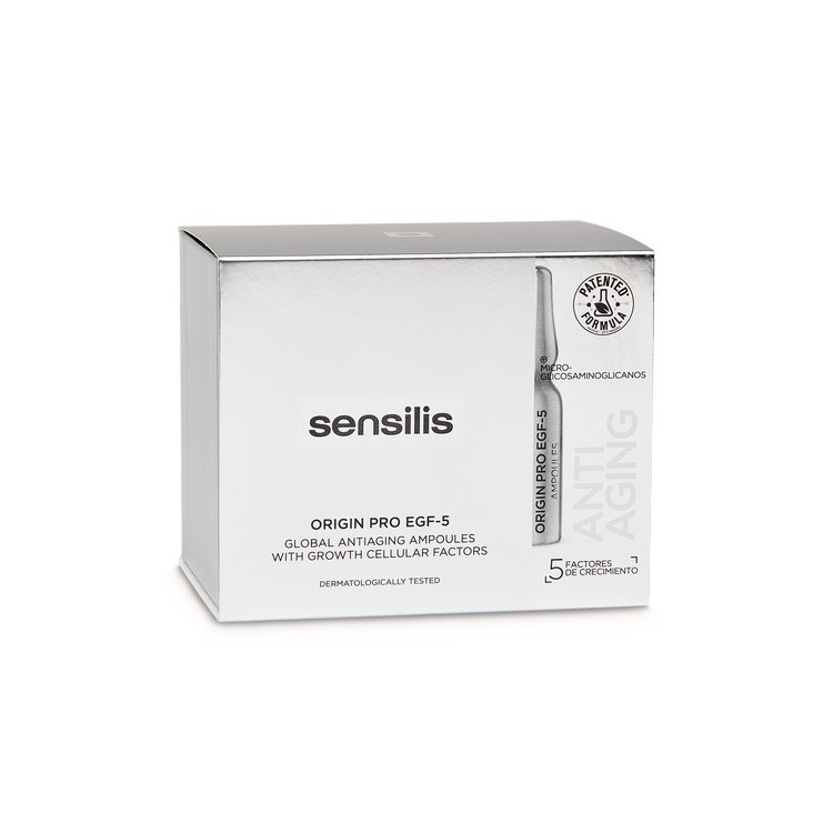 Ampollas SENSILIS Origin Pro EGF-5 (30 unidades)