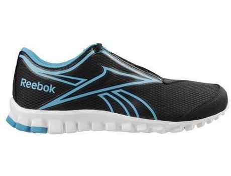 Zapatillas REEBOK Realflex Optima Niños (36.5 - Azul y Negro)