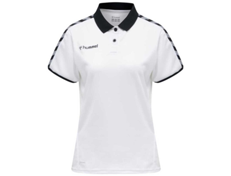 Polo de Mujer para Fútbol HUMMEL Authentic Functional Blanco (XL)