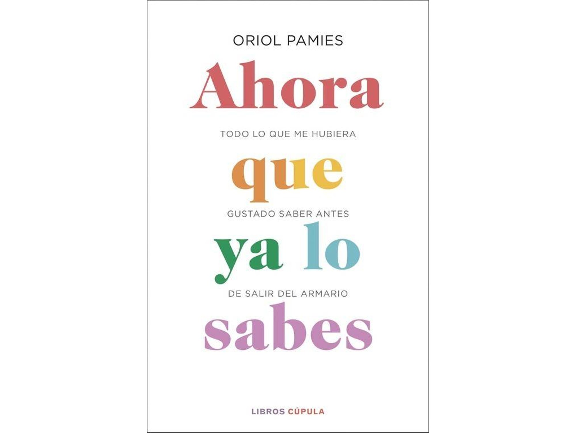 Libro Ahora Que Ya Lo Sabes