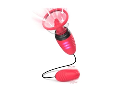 Vibrador de juguete rosa para mujer Estimulador del punto G Clítoris Juguetes para la lengua Vibrador de bala rosa BISBISOUS