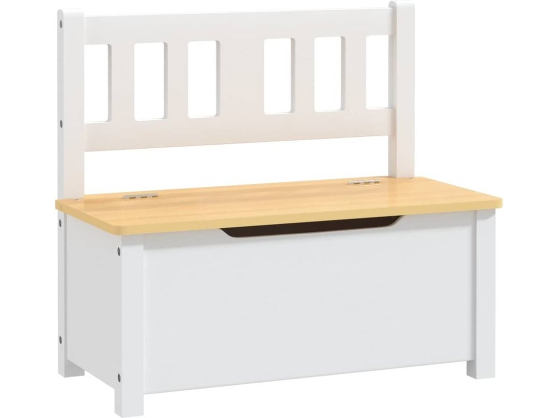 kindsgard Set mesa y silla infantil snakkermat madera/blanco 4