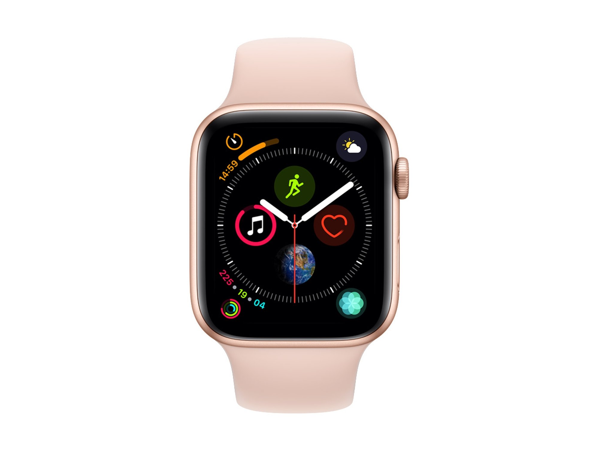 APPLE Watch Series 4 44mm deportivo oro rosa