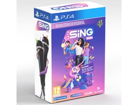 Juego PS4 Let'S Sing 2024 + 2 Micros