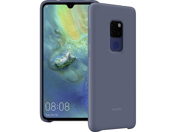 Carcasa HUAWEI Mate 20 Silicona Azul