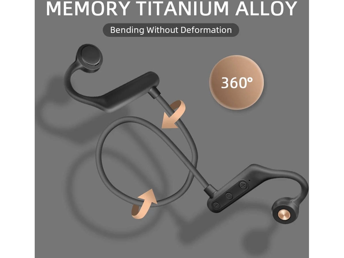 Auriculares Bluetooth Inalámbricos Klack Con Conducción Ósea