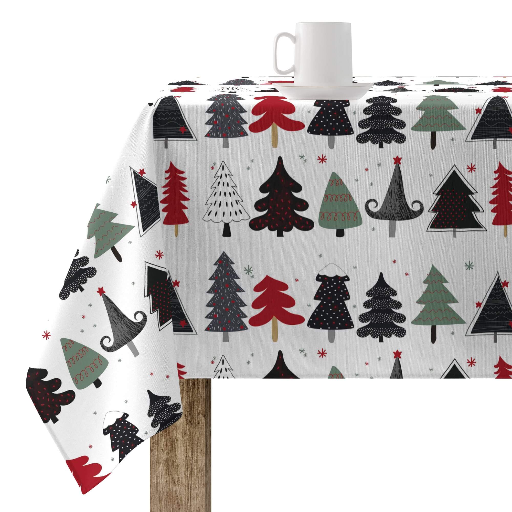 Toalla de Mesa MUARE HOME Christmas (300 x 140 cm - Algodón - Multicolor)