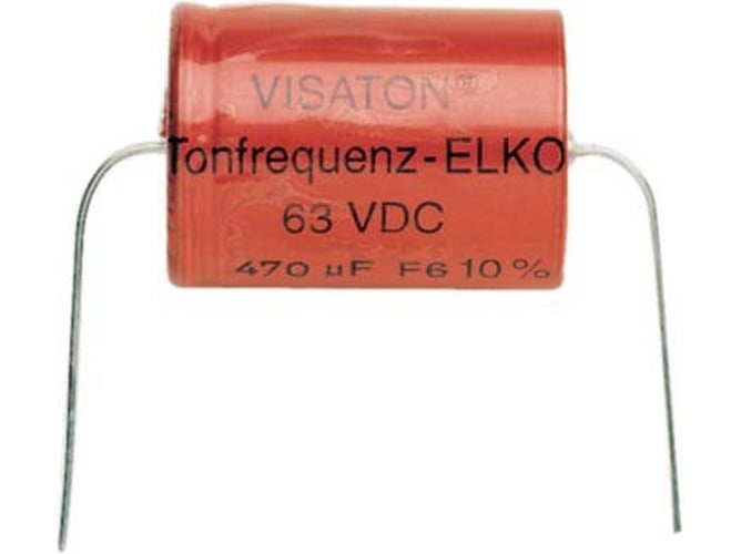 Condensador Eletrolítico VISATON Electrolytic 100µF