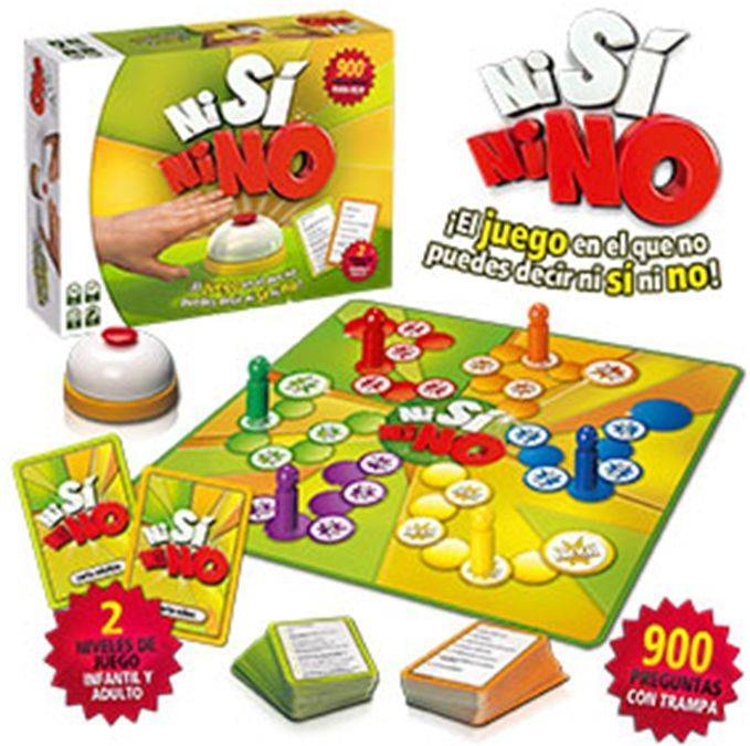 Juego de Mesa GIRO Ni Si Ni No (Edad Mínima: 7)