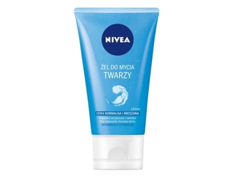 Nivea limpiador de la piel normal y 150ml agitada