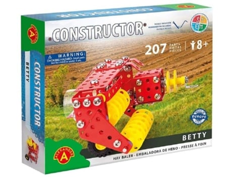 Puzzle ALEXANDER TOYS (Plástico - Rojo - 24,5 x 20,3 x 5 cm)