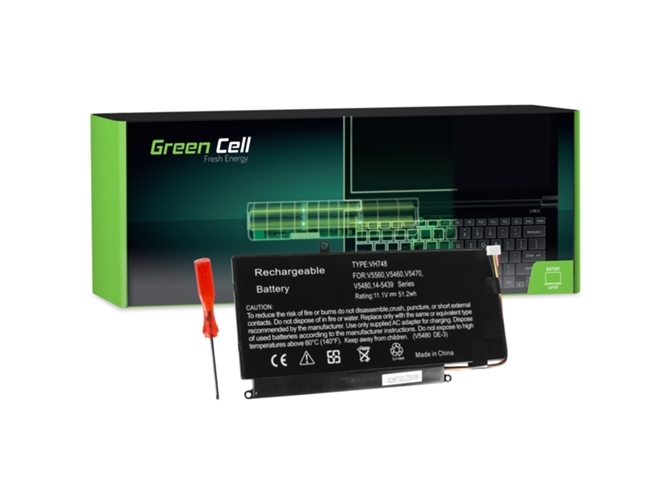 Batería para Portátil Green Cell Dell Vostro 5460 5470 5560 P34F P34F001 P41G P41G001 P41G002 5480 y