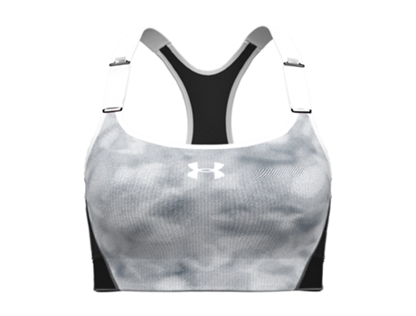 Sujetador de Mujer para Deporte UNDER ARMOUR Hg High Estampada Negro (M)