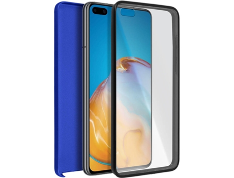 Carcasa Huawei P40 Pro AVIZAR TPGLASS-BL-P40P Azul