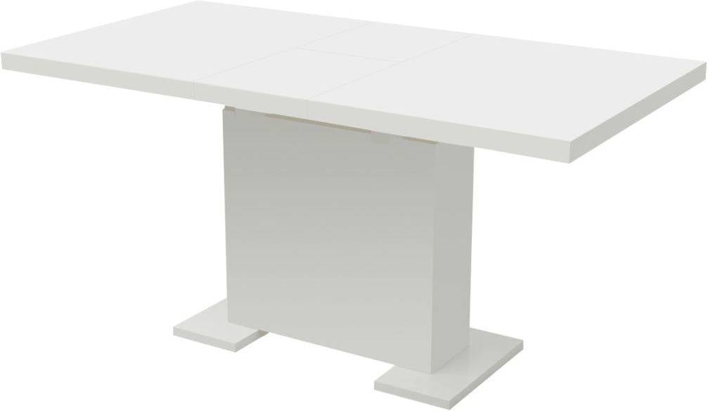 Mesa de Comedor VIDAXL (Blanco - Tablero DM - 150 x 80 x 75 cm)